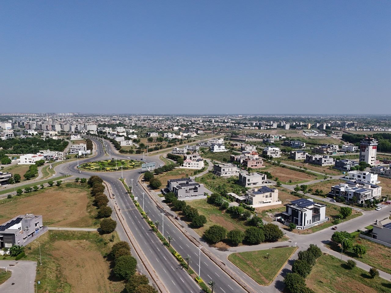 Near Raya 1 Kanal Plot For Sale In L Block, DHA Phase 6, Lahore Back Of 150 Ft Road